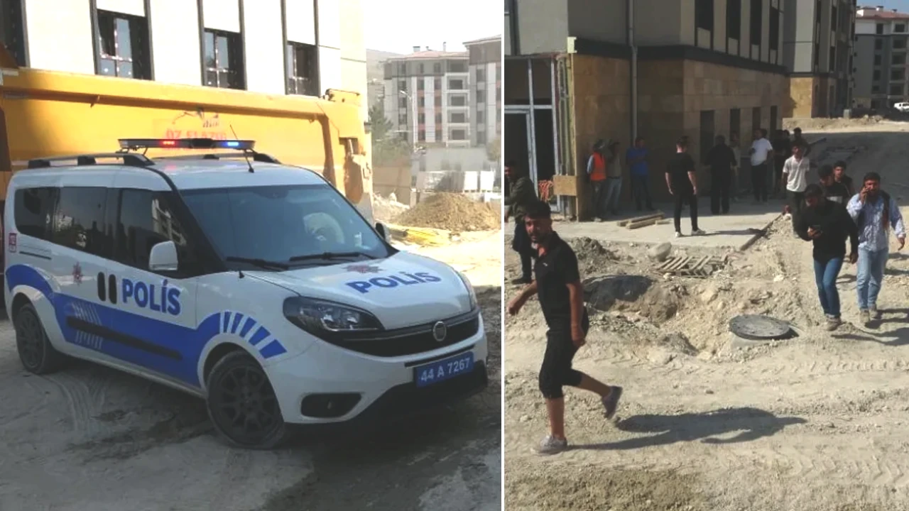 Şantiyede Kaos! İşçiler Arasında Sopalı Arbede: Yaralılar Var!