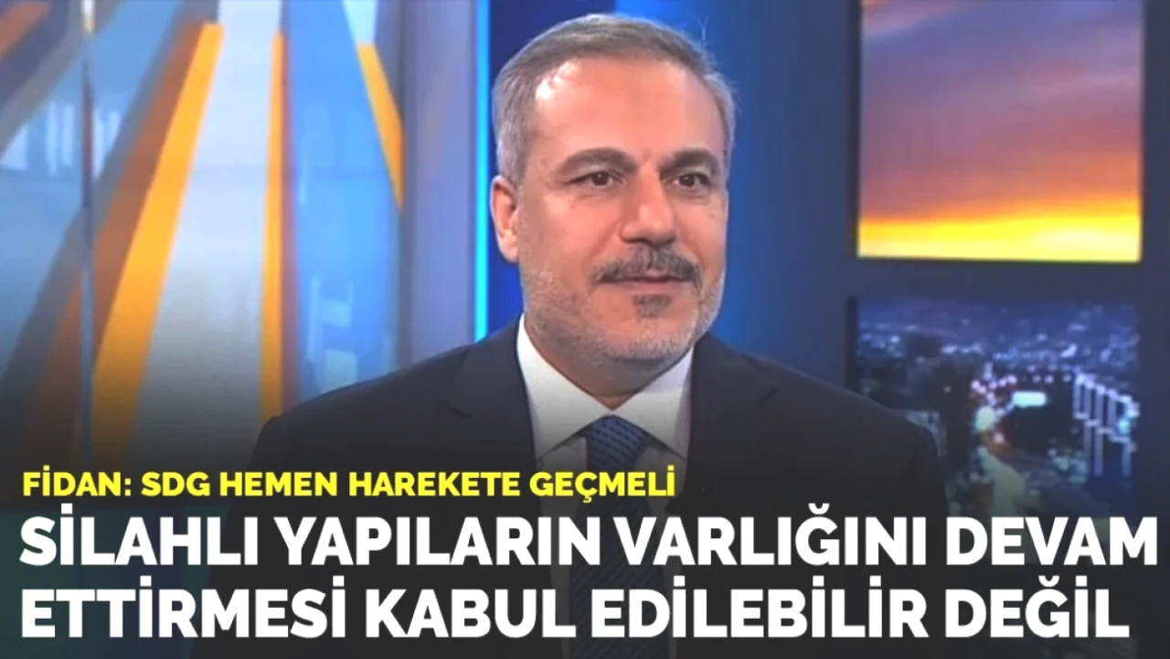 Fidan: SDG Hızla Harekete Geçmezse Kriz Büyüyebilir!