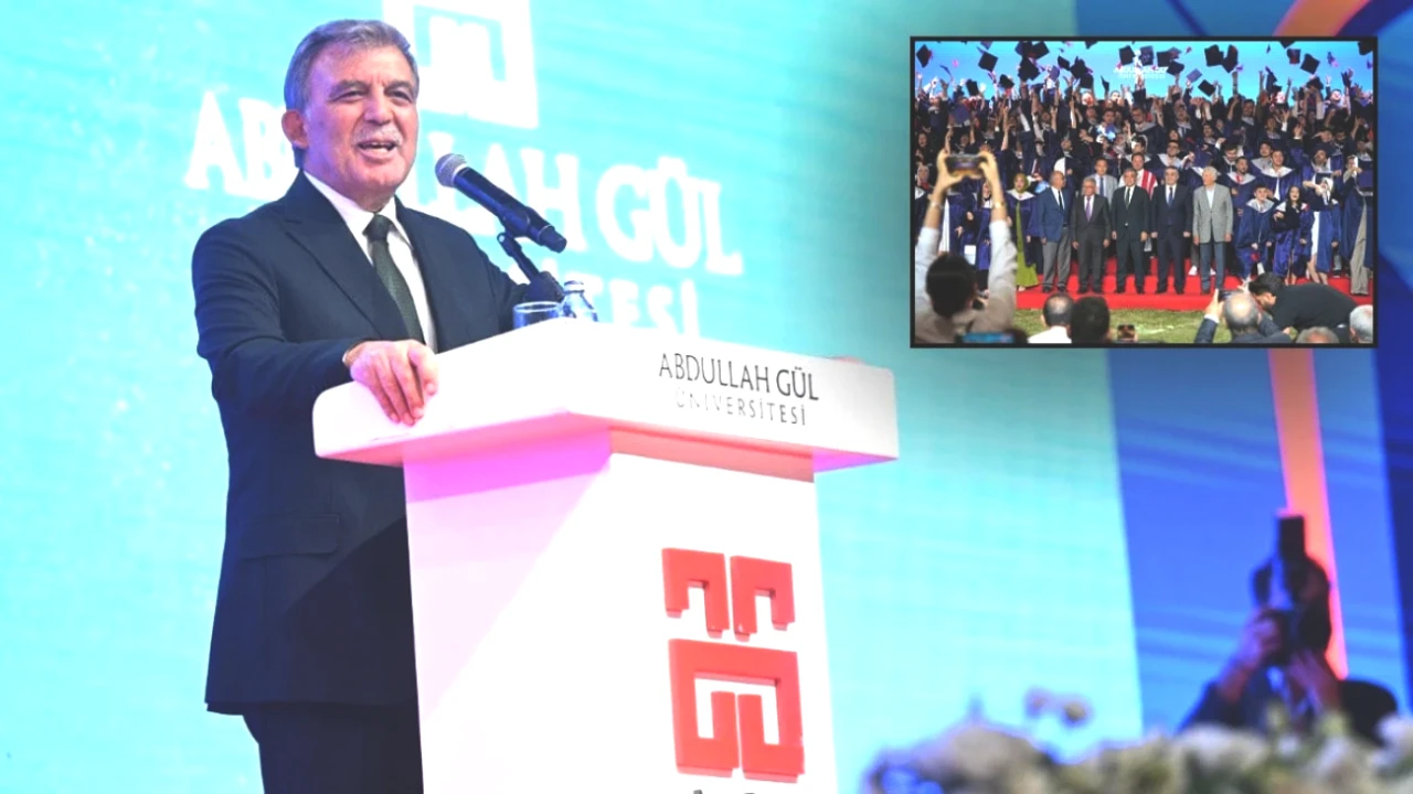 Gül'den AGÜ Mezunlarına Altın Değerinde Tavsiyeler: Erdemli Ol, Değişime Ayak Uydur!