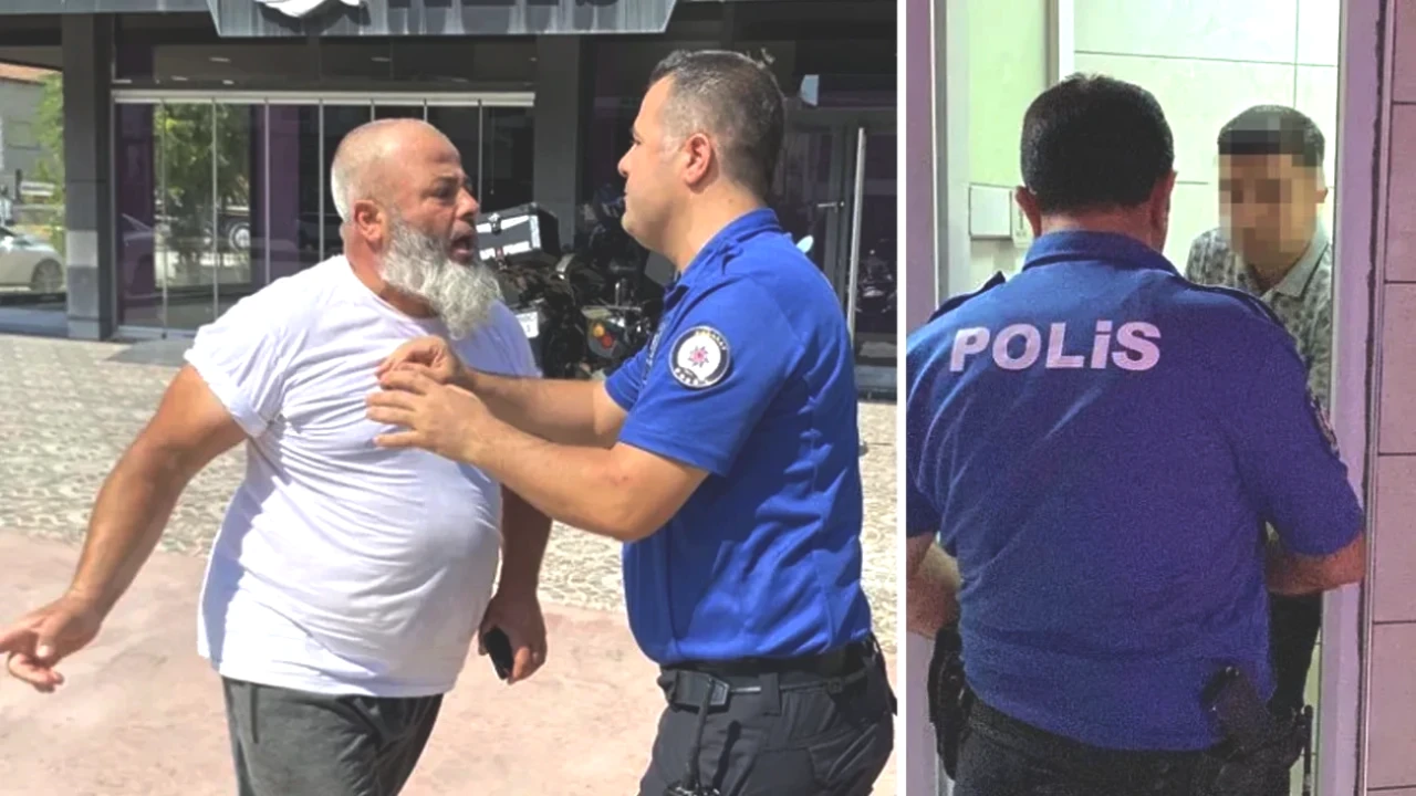 Kadın müşteriyi rahatsız eden adam lokantada yakalandı! Kendisini tuvalete kilitledi