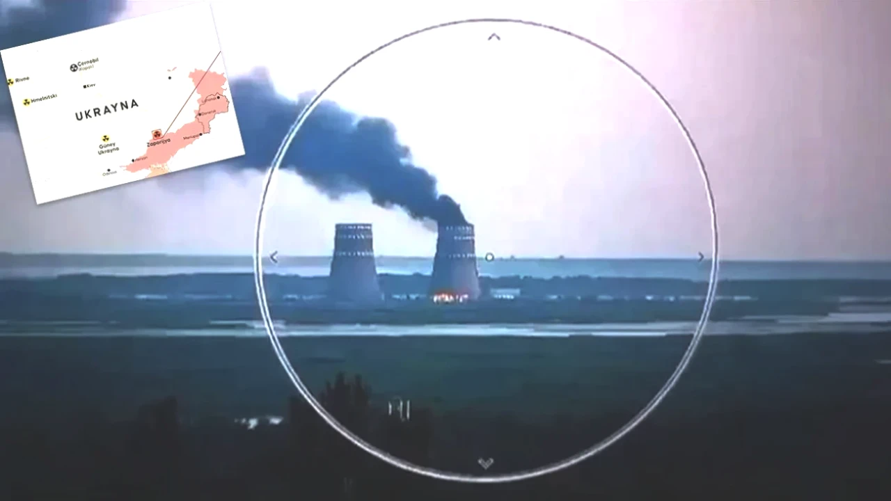 UAEA'dan Şok Açıklama: Zaporijya Nükleer Santrali Vuruldu!