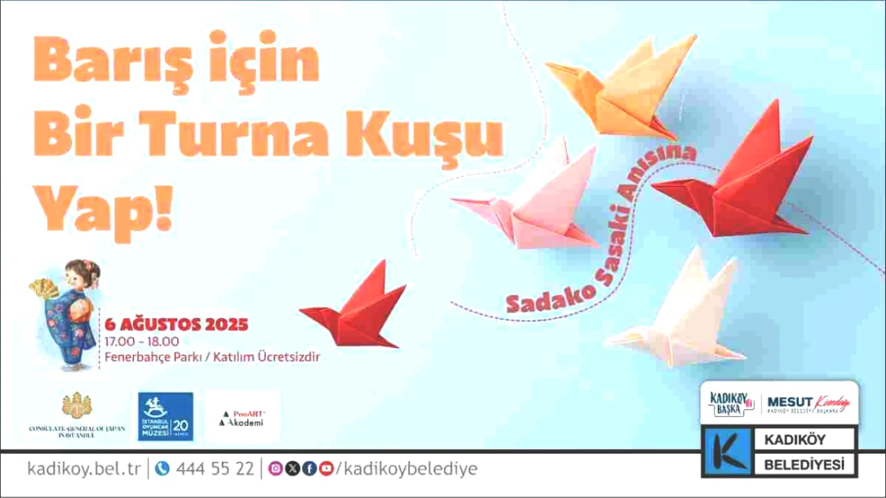 Kadıköy'den Hiroşima'ya Barış Kuşları: Umut Dolu Bir Yolculuk
