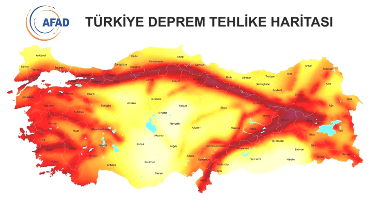 AFAD Fay Hattı Haritası Yayınlandı! Evinizin Altında Fay Var mı? Hızla Kontrol Edin!