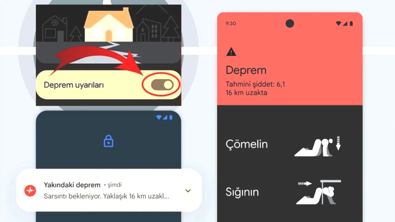 Google'dan Şok Uyarı: Android, Balıkesir Depremini Önceden Tespit Etti!